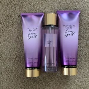 Love Spell Mist/Body Creams